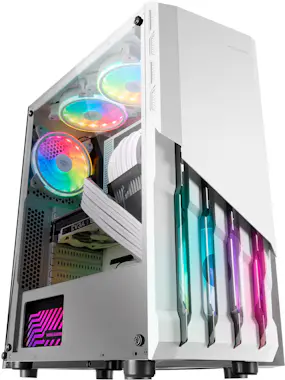 Mars Gaming Mars Gaming MC-X2 Blanco Caja PC Gaming ATX Fronta Mars Gaming Mars Gaming MC-X2 Blanco Caja PC Gaming ATX Fronta