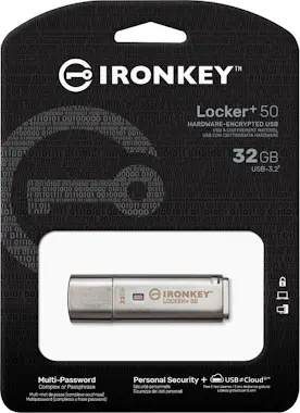 Kingston Kingston Technology IronKey Locker+ 50 unidad flas Kingston Kingston Technology IronKey Locker+ 50 unidad flas
