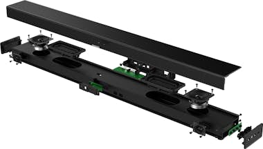 Aiwa Aiwa HE-888BT altavoz soundbar Negro 80 W Aiwa Aiwa HE-888BT altavoz soundbar Negro 80 W