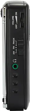 Aiwa Aiwa RS-33 radio Portátil Analógica Negro Aiwa Aiwa RS-33 radio Portátil Analógica Negro