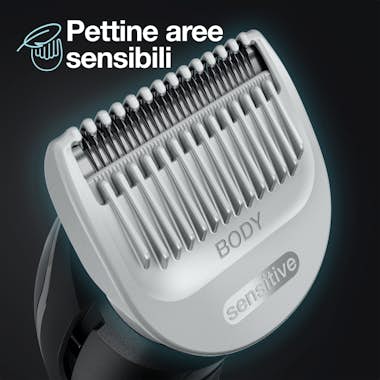 Braun Braun BodyGroomer 3 BG3340 Negro, Gris Braun Braun BodyGroomer 3 BG3340 Negro, Gris