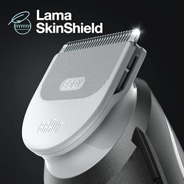 Braun Braun BodyGroomer 3 BG3340 Negro, Gris Braun Braun BodyGroomer 3 BG3340 Negro, Gris