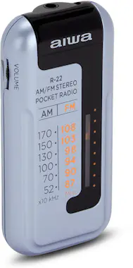 Aiwa Aiwa R-22SL radio Portátil Analógica Plata Aiwa Aiwa R-22SL radio Portátil Analógica Plata