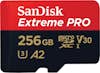 SanDisk SanDisk Extreme PRO 256 GB MicroSDXC UHS-I Clase 1 SanDisk SanDisk Extreme PRO 256 GB MicroSDXC UHS-I Clase 1