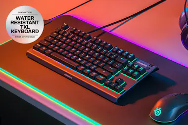 SteelSeries Steelseries APEX 3 TKL teclado USB QWERTY Inglés d SteelSeries Steelseries APEX 3 TKL teclado USB QWERTY Inglés d