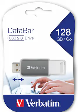 Verbatim Verbatim V DataBar unidad flash USB 128 GB USB tip Verbatim Verbatim V DataBar unidad flash USB 128 GB USB tip