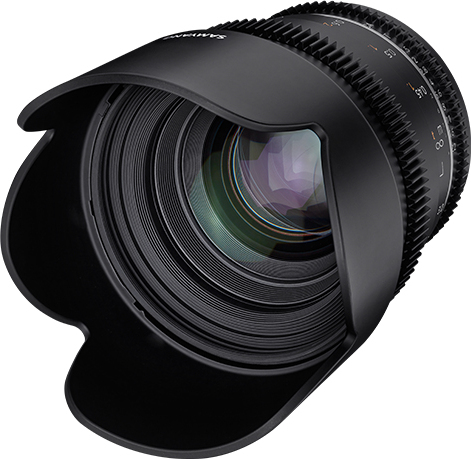 samyang vdslr 50mm t15 mk2 milc objetivos para cine negro