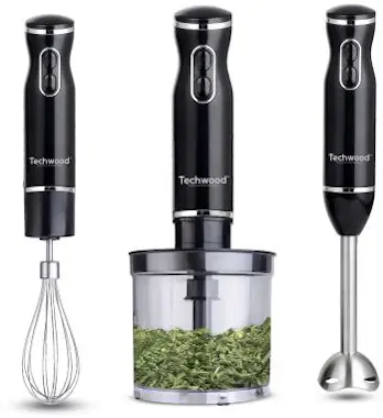 Techwood Techwood TMS-9666 licuadora 0,5 L Batidora de inme Techwood Techwood TMS-9666 licuadora 0,5 L Batidora de inme