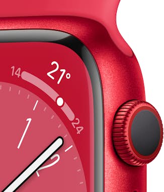 Apple Apple Watch Series 8 OLED 45 mm 4G Rojo GPS (satél