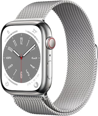 Apple Apple Watch Series 8 OLED 45 mm 4G Plata GPS (saté Apple Apple Watch Series 8 OLED 45 mm 4G Plata GPS (saté
