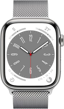 Apple Apple Watch Series 8 OLED 45 mm 4G Plata GPS (saté