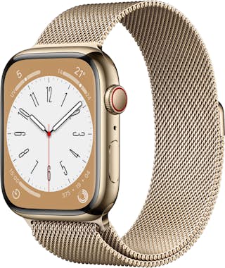 Apple Apple Watch Series 8 OLED 45 mm 4G Oro GPS (satéli Apple Apple Watch Series 8 OLED 45 mm 4G Oro GPS (satéli