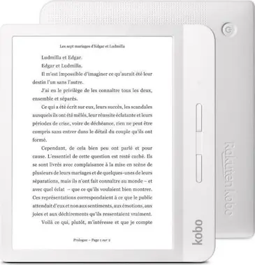Kobo Lector electrónico KOBO Libra H2O - 7"""" - 300 pp Kobo Lector electrónico KOBO Libra H2O - 7"""" - 300 pp