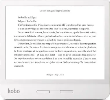 Kobo Lector electrónico KOBO Libra H2O - 7"""" - 300 pp Kobo Lector electrónico KOBO Libra H2O - 7"""" - 300 pp