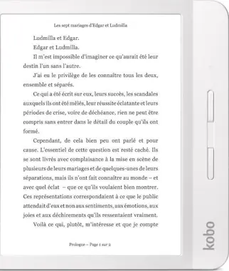 Kobo Lector electrónico KOBO Libra H2O - 7"""" - 300 pp Kobo Lector electrónico KOBO Libra H2O - 7"""" - 300 pp