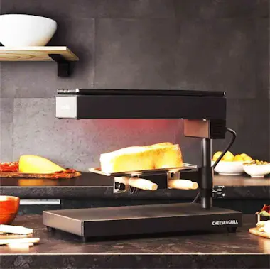 Cecotec Parrilla Raclette con parrilla de carne Cecotec Parrilla Raclette con parrilla de carne