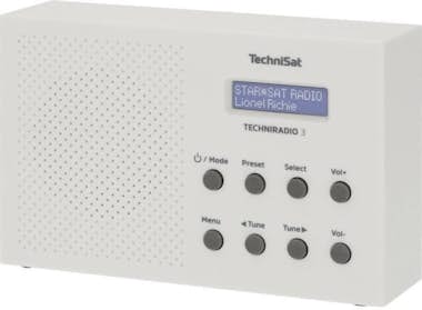 Technisat DAB+, FM TechniSat Techniradio 3 0001/3925 Blanco