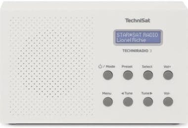 Technisat DAB+, FM TechniSat Techniradio 3 0001/3925 Blanco