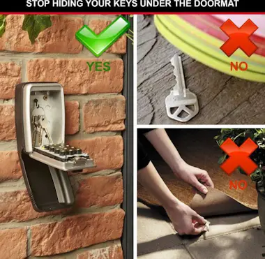 Master Lock MASTER LOCK Secure Key Box - Montaje en pared - Pu Master Lock MASTER LOCK Secure Key Box - Montaje en pared - Pu