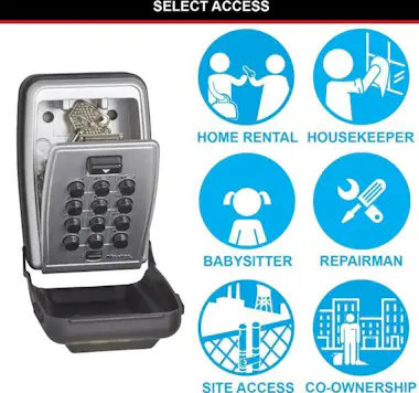 Master Lock MASTER LOCK Secure Key Box - Montaje en pared - Pu Master Lock MASTER LOCK Secure Key Box - Montaje en pared - Pu