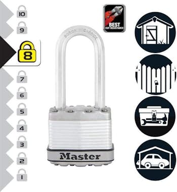 Master Lock Candado Excell 3 piezas Acero 45 mm M1EURTRILH Master Lock Candado Excell 3 piezas Acero 45 mm M1EURTRILH