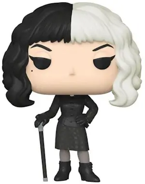 Funko POP Disney: Cruella- Cruella en negro a cuadros Funko POP Disney: Cruella- Cruella en negro a cuadros