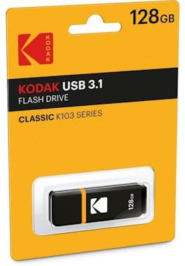 KODAK Unidad flash USB 3.1 K100 - 128 GB - Negro KODAK Unidad flash USB 3.1 K100 - 128 GB - Negro