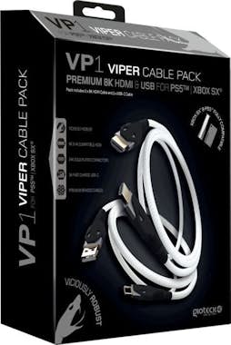 Gioteck Cables HDMI y USB - GIOTECK - Premium Viper HDMI 2 Gioteck Cables HDMI y USB - GIOTECK - Premium Viper HDMI 2