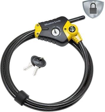 Master Lock MASTER LOCK Cable antirrobo ajustable - Longitud a Master Lock MASTER LOCK Cable antirrobo ajustable - Longitud a
