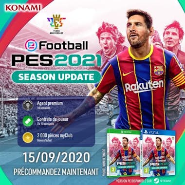 Konami Juego eFútbol PES 2021 PS4 Konami Juego eFútbol PES 2021 PS4
