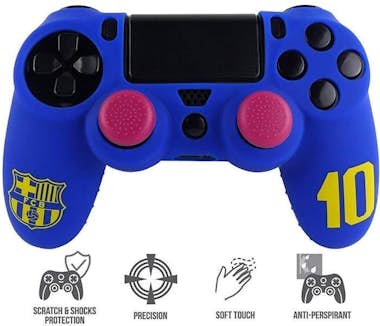 SUBSONIC Kit Accesorios FC Barcelona n°10 para Mando PS4 - SUBSONIC Kit Accesorios FC Barcelona n°10 para Mando PS4 -
