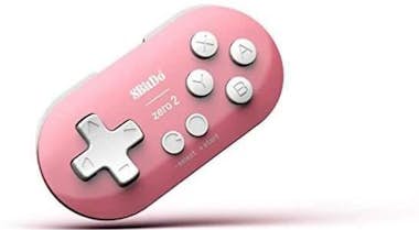 Just for Games Controlador Bluetooth 8Bitdo Zero 2 - Edición rosa Just for Games Controlador Bluetooth 8Bitdo Zero 2 - Edición rosa