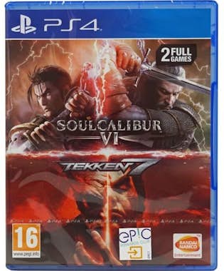Bandai Tekken 7 y Soul Calibur VI (paquete doble) (PS4) Bandai Tekken 7 y Soul Calibur VI (paquete doble) (PS4)