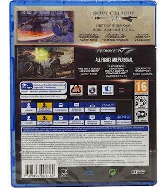 Bandai Tekken 7 y Soul Calibur VI (paquete doble) (PS4) Bandai Tekken 7 y Soul Calibur VI (paquete doble) (PS4)