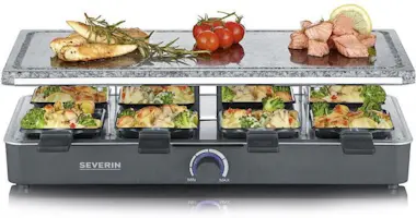 Severin SEVERIN Raclette Grill 8 personas con piedra de co Severin SEVERIN Raclette Grill 8 personas con piedra de co