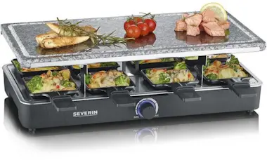Severin SEVERIN Raclette Grill 8 personas con piedra de co Severin SEVERIN Raclette Grill 8 personas con piedra de co