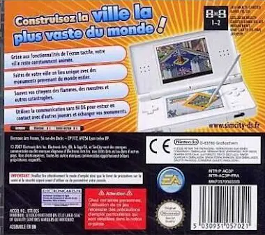 Electronic Arts JUEGO PARA CONSOLA SIM CITY / NINTENDO DS Electronic Arts JUEGO PARA CONSOLA SIM CITY / NINTENDO DS