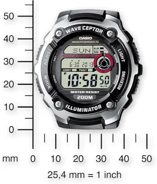 Casio Reloj CASIO Radio - Multifunción - Acero Casio Reloj CASIO Radio - Multifunción - Acero