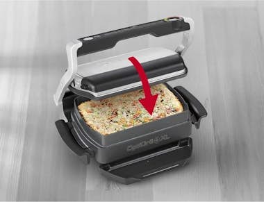 Tefal XA7268 OptiGrill Cuenco para Hornear 2 L Negro Tefal XA7268 OptiGrill Cuenco para Hornear 2 L Negro