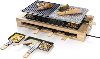 Bestron Parrilla eléctrica Raclette para hasta 8 personas Bestron Parrilla eléctrica Raclette para hasta 8 personas