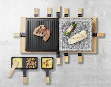Bestron Parrilla eléctrica Raclette para hasta 8 personas Bestron Parrilla eléctrica Raclette para hasta 8 personas