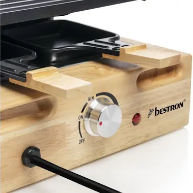 Bestron Parrilla eléctrica Raclette para hasta 8 personas Bestron Parrilla eléctrica Raclette para hasta 8 personas