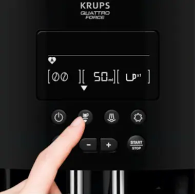 Krups Robot de café 15 barras negro - YY3074FD - KRUPS Krups Robot de café 15 barras negro - YY3074FD - KRUPS