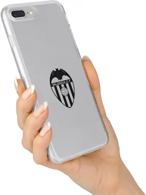 La Casa de las Carcasas Funda Oficial Valencia Escudo transparente Negro p La Casa de las Carcasas Funda Oficial Valencia Escudo transparente Negro p