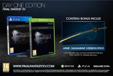 Square Enix Final Fantasy XV Day One Edition Juego de PS4 Square Enix Final Fantasy XV Day One Edition Juego de PS4