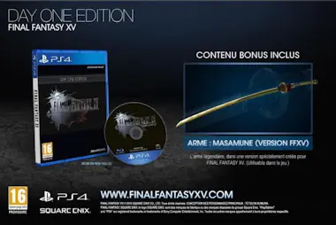 Square Enix Final Fantasy XV Day One Edition Juego de PS4 Square Enix Final Fantasy XV Day One Edition Juego de PS4