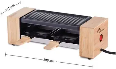 Little balance LITTLE BALANCE 8387 Raclette Wood para 2, Parrilla Little balance LITTLE BALANCE 8387 Raclette Wood para 2, Parrilla