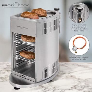 Proficook Barbacoa eléctrica PC GBS 1178 Proficook Barbacoa eléctrica PC GBS 1178