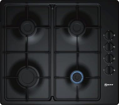 Neff - placa de gas 58cm 4 fuegos 7400w negra - t26br46 Neff - placa de gas 58cm 4 fuegos 7400w negra - t26br46