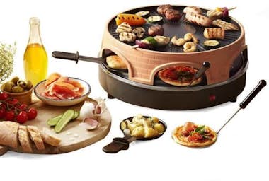 Emerio Horno para pizza y raclette para 6 personas 1500 W Emerio Horno para pizza y raclette para 6 personas 1500 W